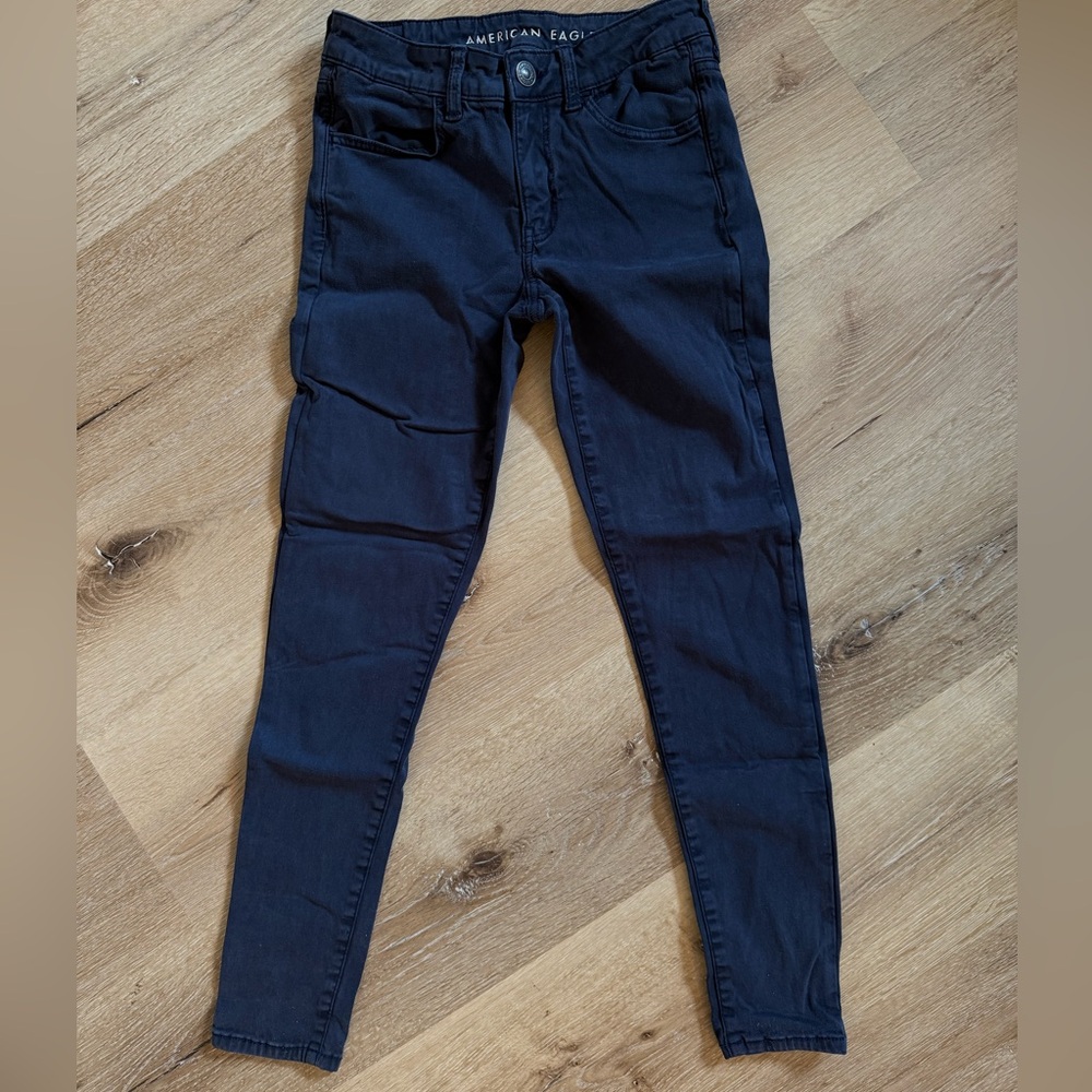 American Eagle Jegging n Navy Blue, Size 4 Regular